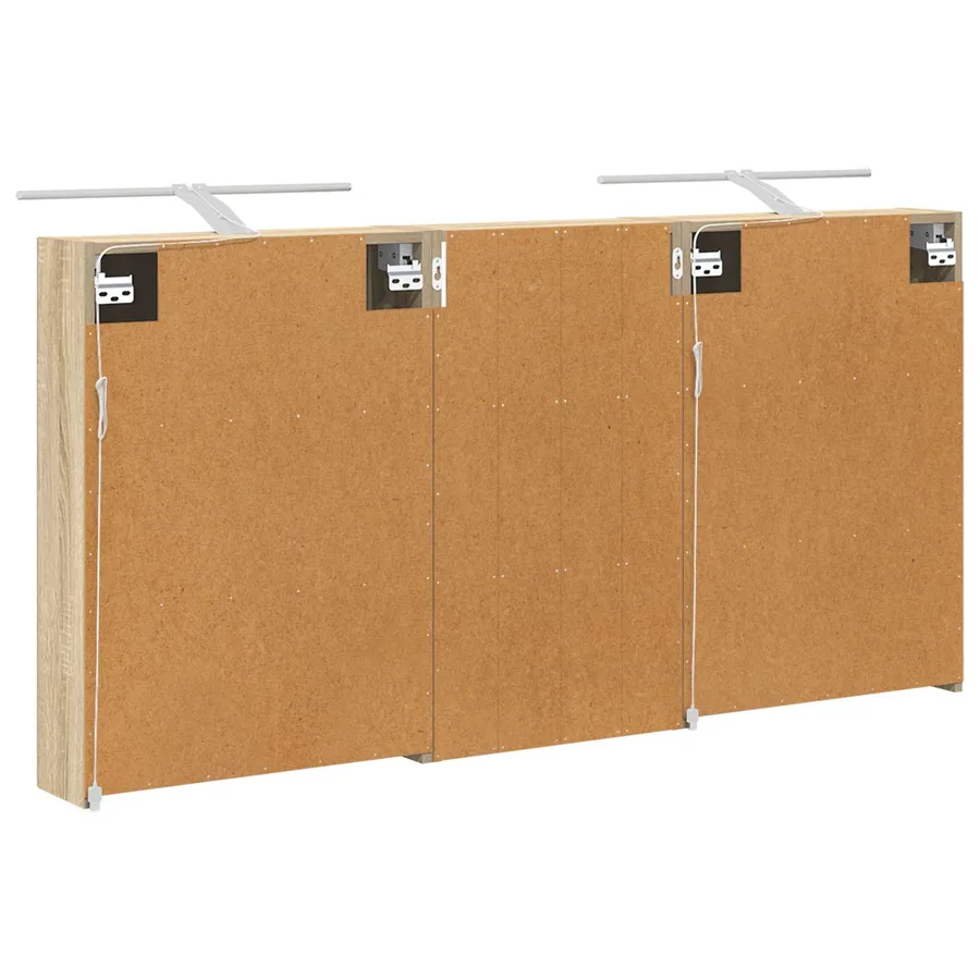 Ensemble de Meubles de Salle de Bain 3 pcs 140 x 14,5 x 70 cm - 9