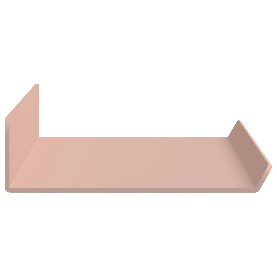 Étagère flottante 4 pcs Rose 40 x 8,5 x 2,5 cm Acier - 6