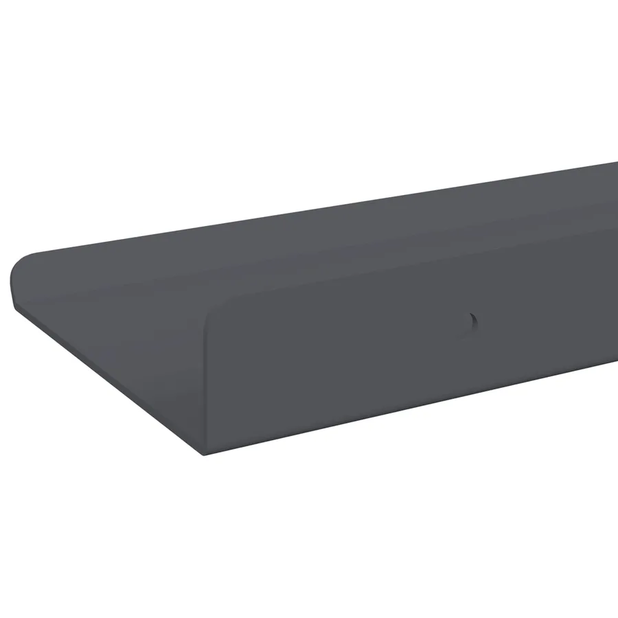 Étagère flottante 3 pcs Anthracite 40 x 9 x 2,5 cm Acier - 7