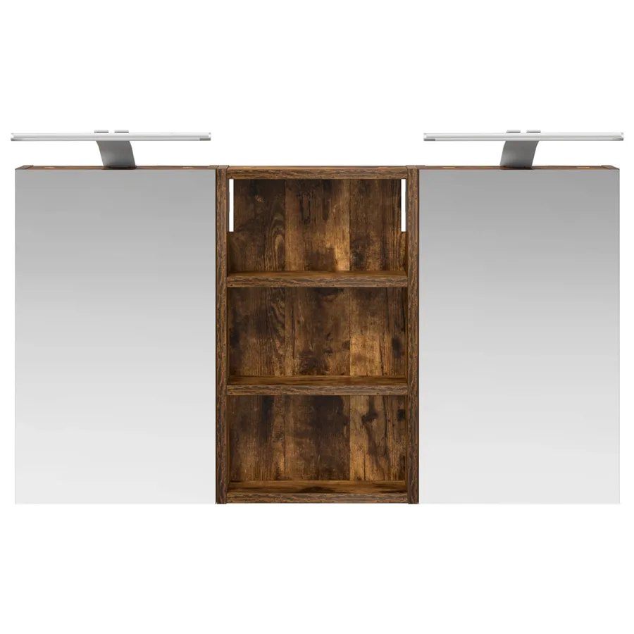 Ensemble de Meubles de Salle de Bain 3 pcs 90 x 10,5 x 50 cm - 6