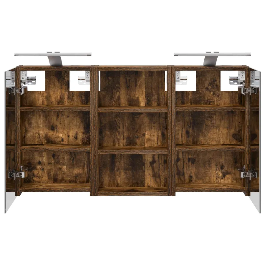 Ensemble de Meubles de Salle de Bain 3 pcs 90 x 10,5 x 50 cm - 7