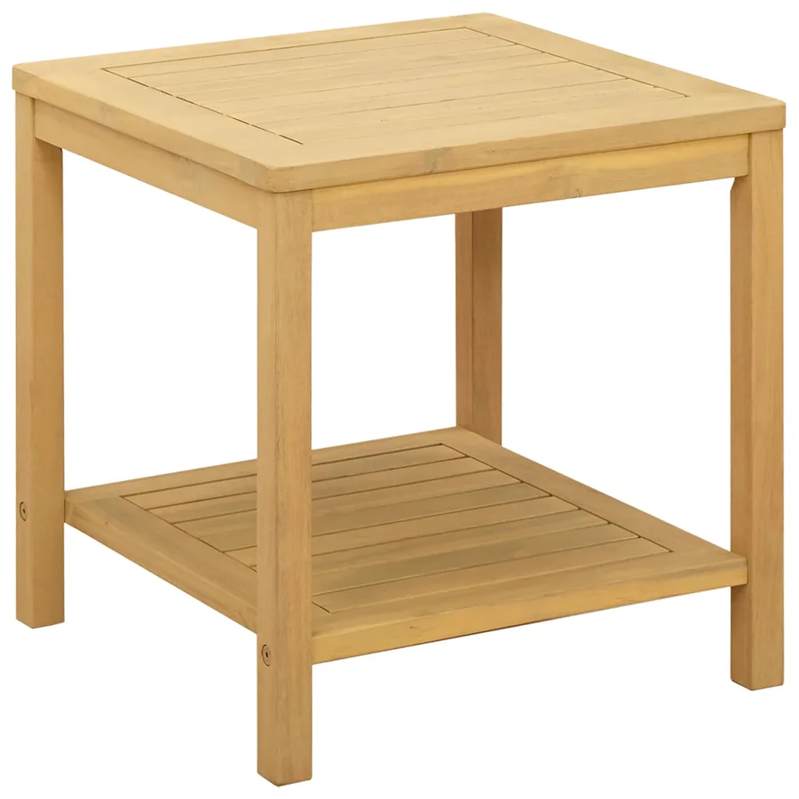 Table d'appoint Huile Naturelle 45 x 45 x 45 cm - 6
