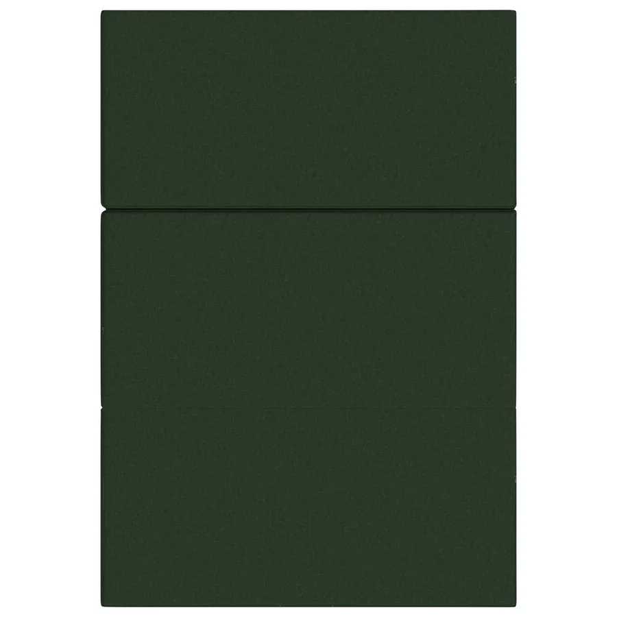 Canapé-lit pliable 160 x 67 x 45 cm Vert foncé - 5