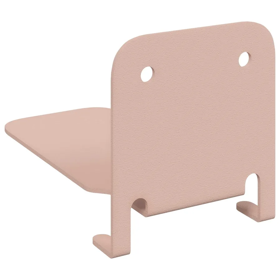 Étagère flottante avec étagère 4 pcs Rose 6 x 10,8 x 6,6 cm - 7