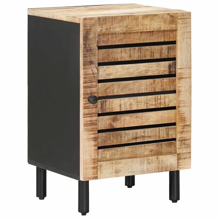 Cabinet de salle de bain Marron et Noir 38 x 33,5 x 58 cm - 2