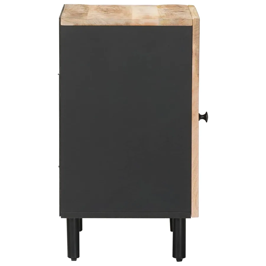 Cabinet de salle de bain Marron et Noir 38 x 33,5 x 58 cm - 5