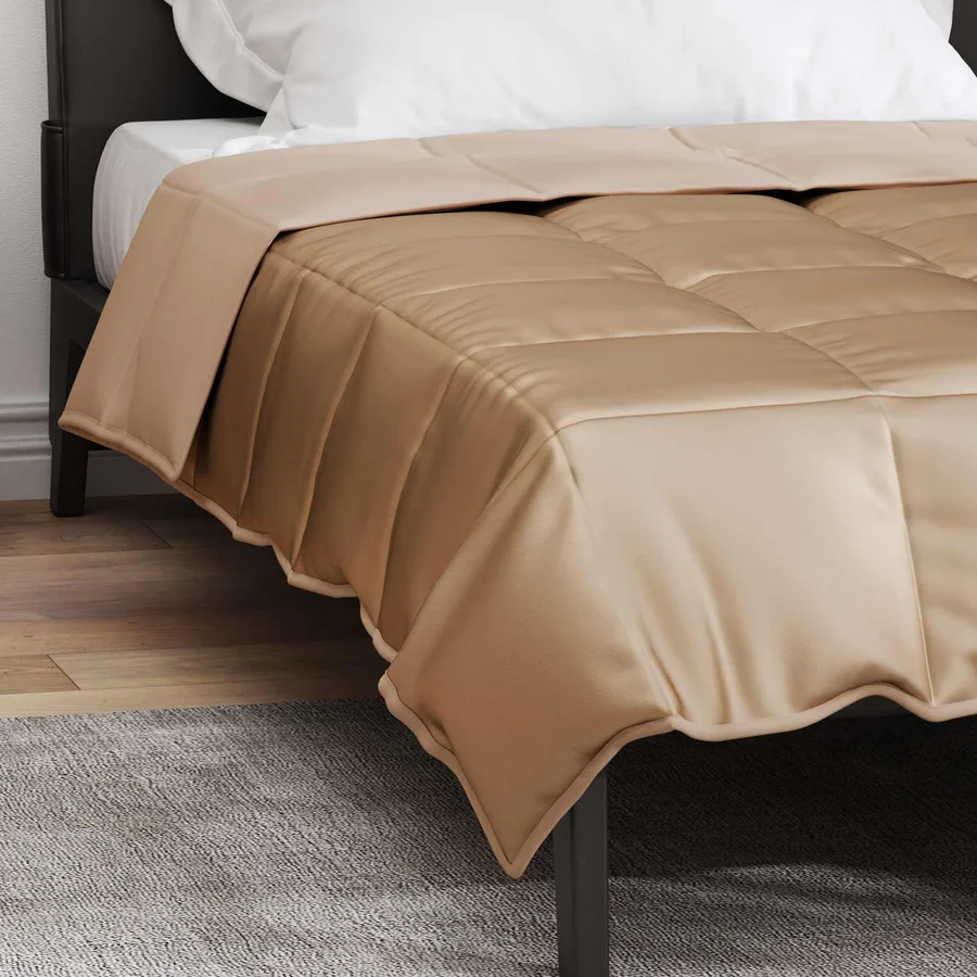 Duvet complet toute l'année Doré 140 x 200 cm - 4