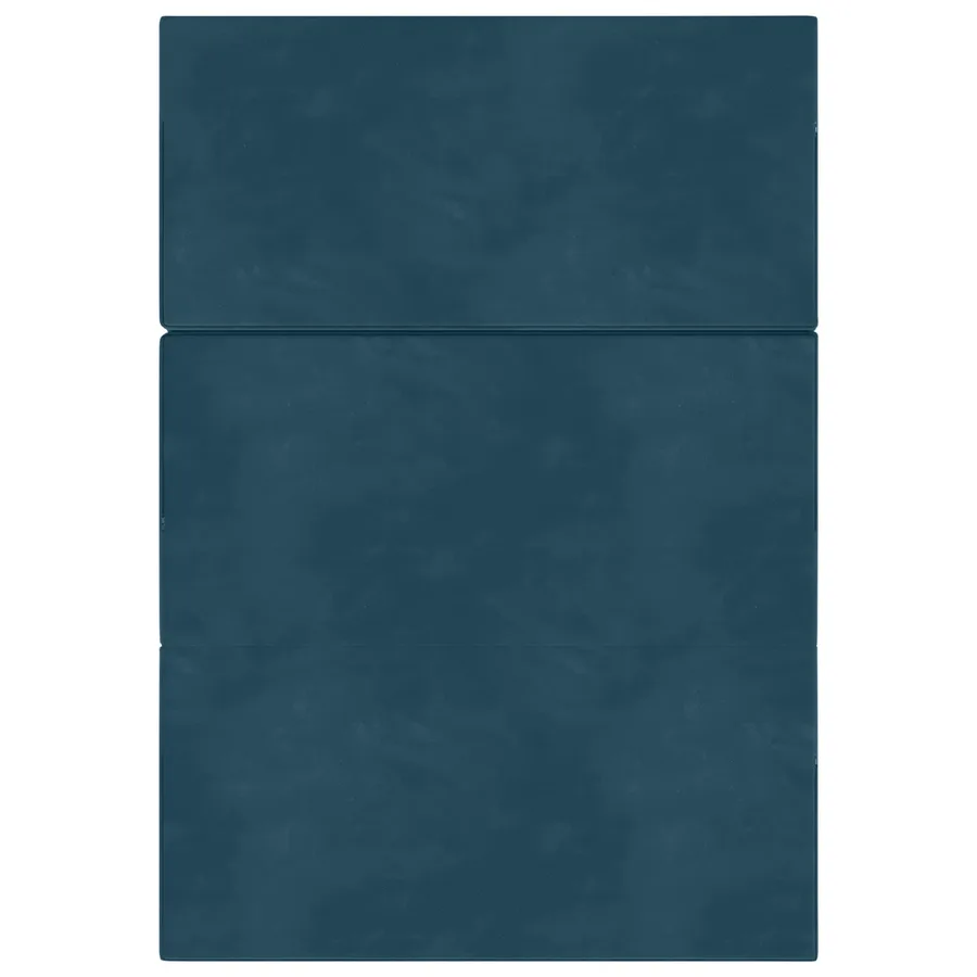 Canapé-lit pliable 120 x 67 x 45 cm Bleu - 5