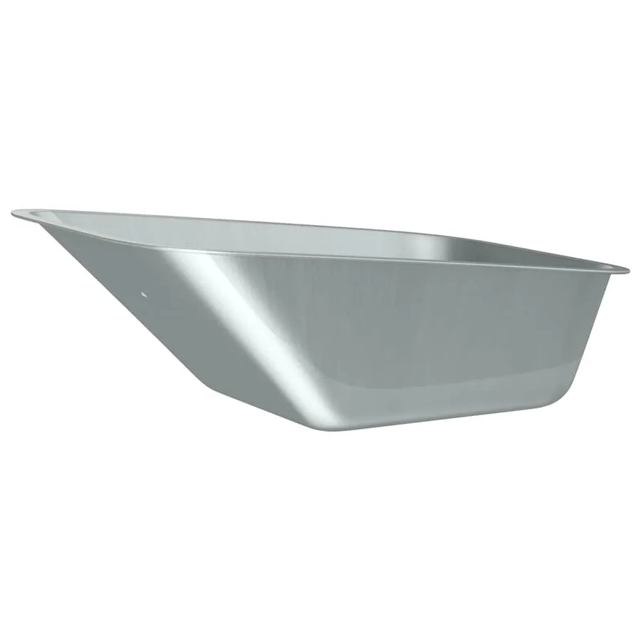 Remplacement du plateau de brouette Argenté 88 x 60 x 32 cm - 7