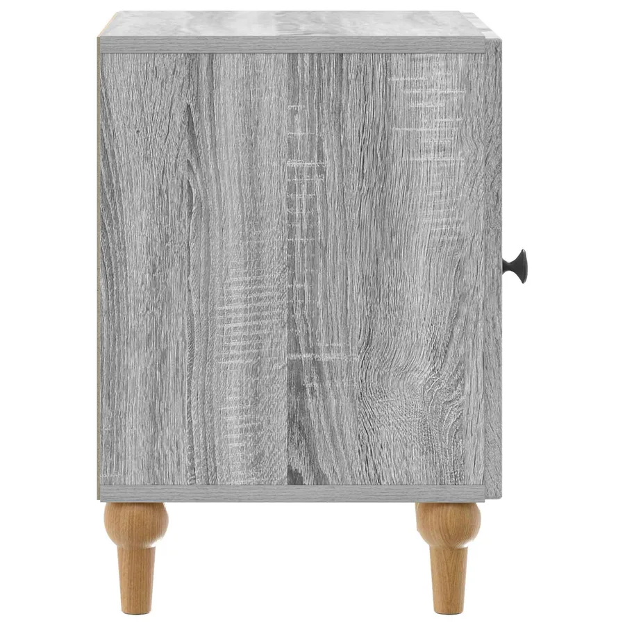 Cabinet de chevet Sonoma gris 43 x 34,5 x 50 cm - 6