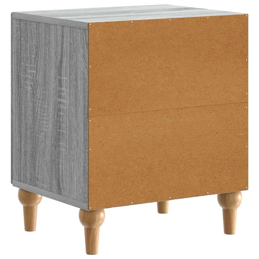 Cabinet de chevet Sonoma gris 43 x 34,5 x 50 cm - 7