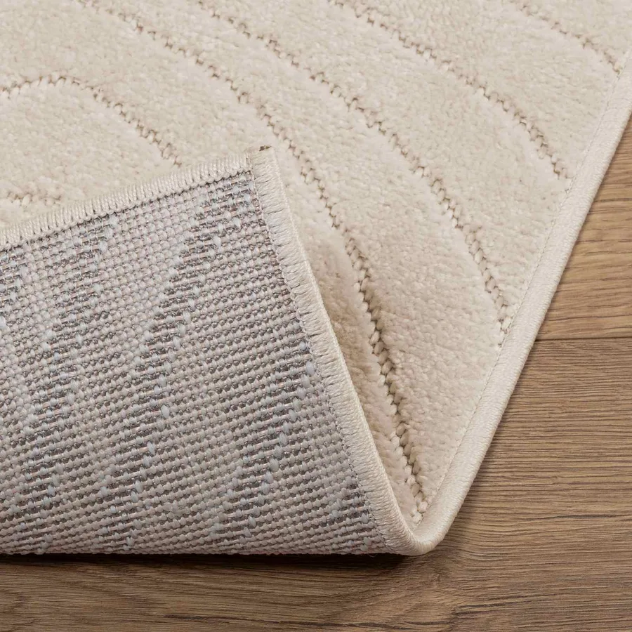 Tapis de surface PALMERAS Beige 140 x 200 cm Polyester - 4