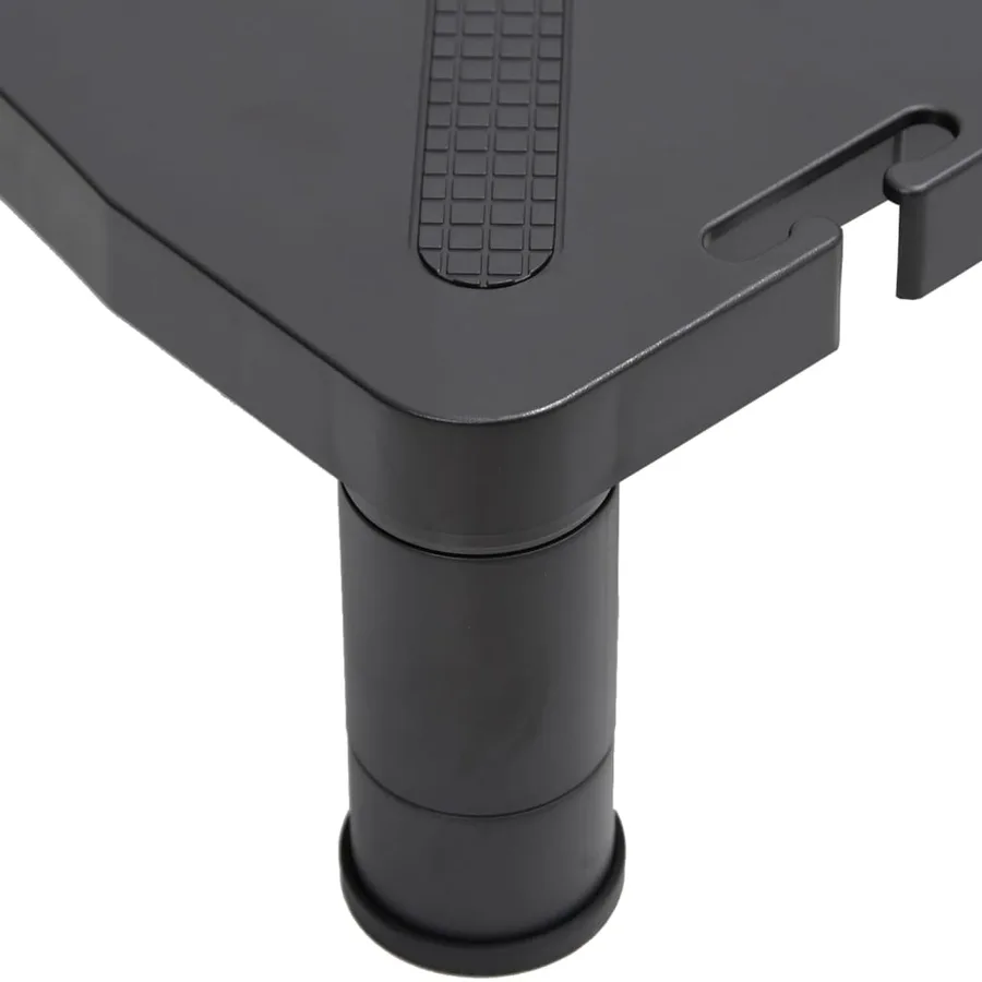 Support de moniteur Noir 33,5x34x10,5 cm - 6