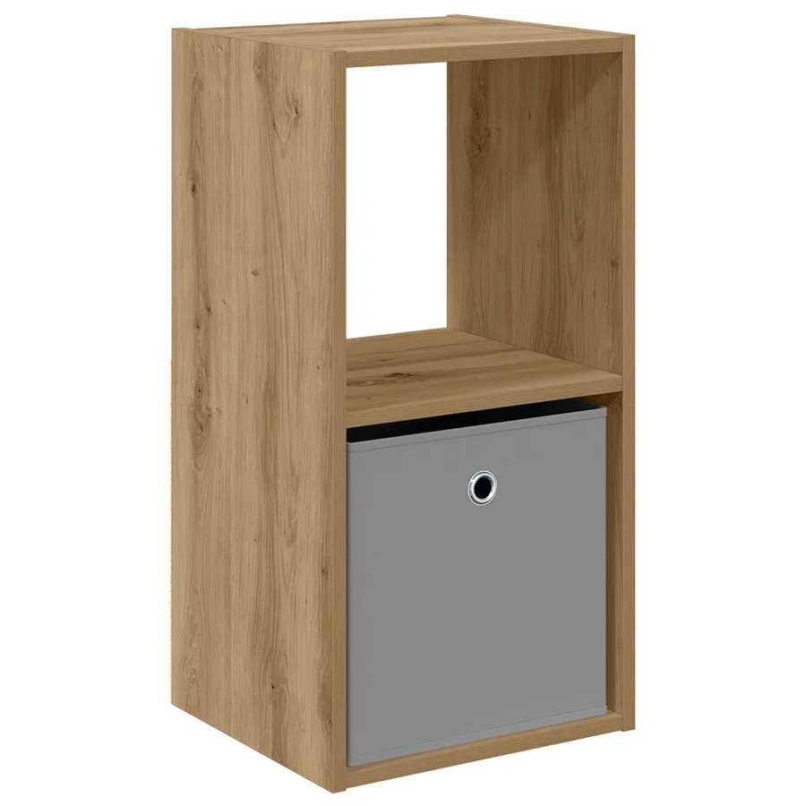 Table de chevet Chêne artisanal 35 x 32 x 68,5 cm - 2