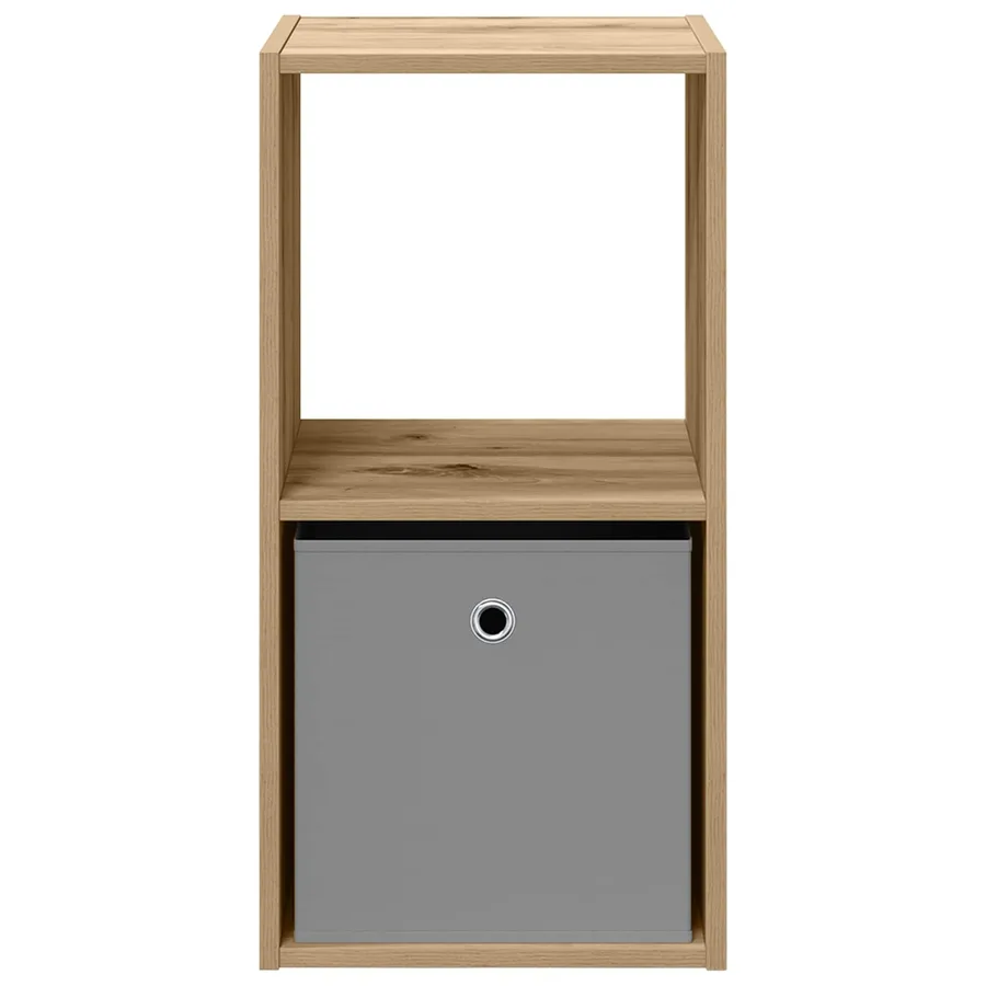 Table de chevet Chêne artisanal 35 x 32 x 68,5 cm - 6