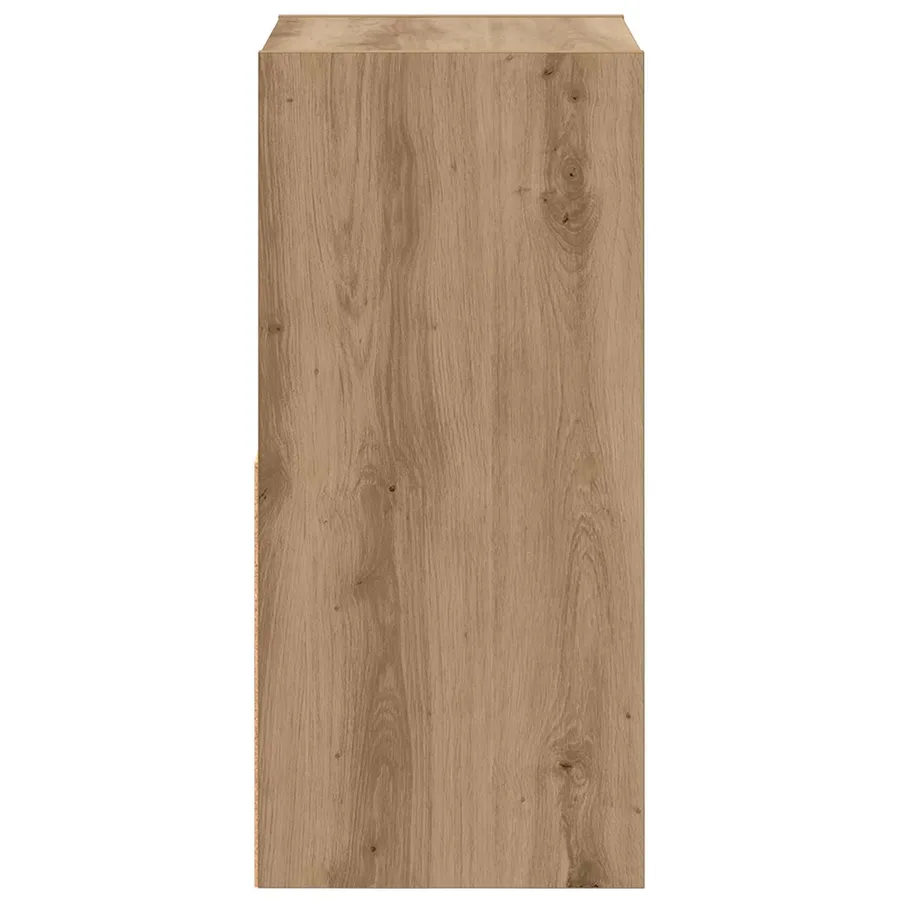 Table de chevet Chêne artisanal 35 x 32 x 68,5 cm - 7