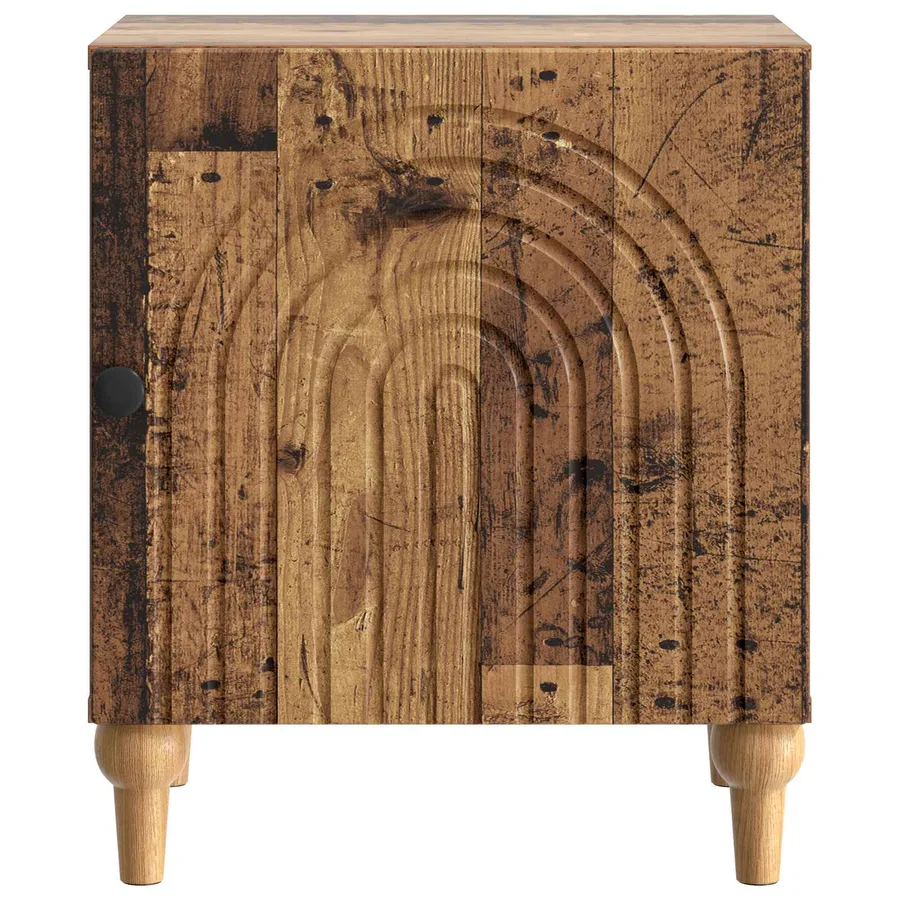 Cabinet de chevet 2 pcs Bois ancien 43 x 34,5 x 50 cm - 7