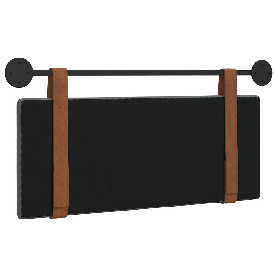 Tête de lit suspendue Gris foncé PU antique - 7