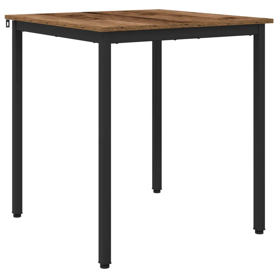Table de salle à manger / Table de repas 70 x 70 x 75 cm MÉTAL - 2