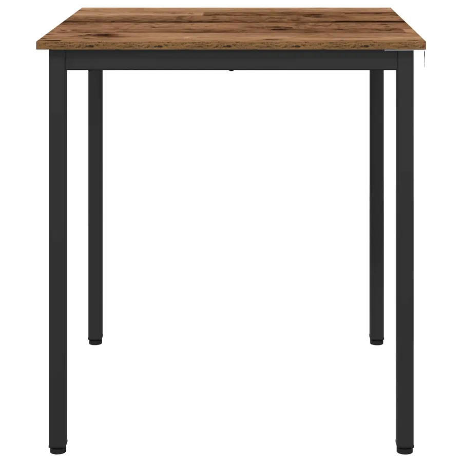 Table de salle à manger / Table de repas 70 x 70 x 75 cm MÉTAL - 5