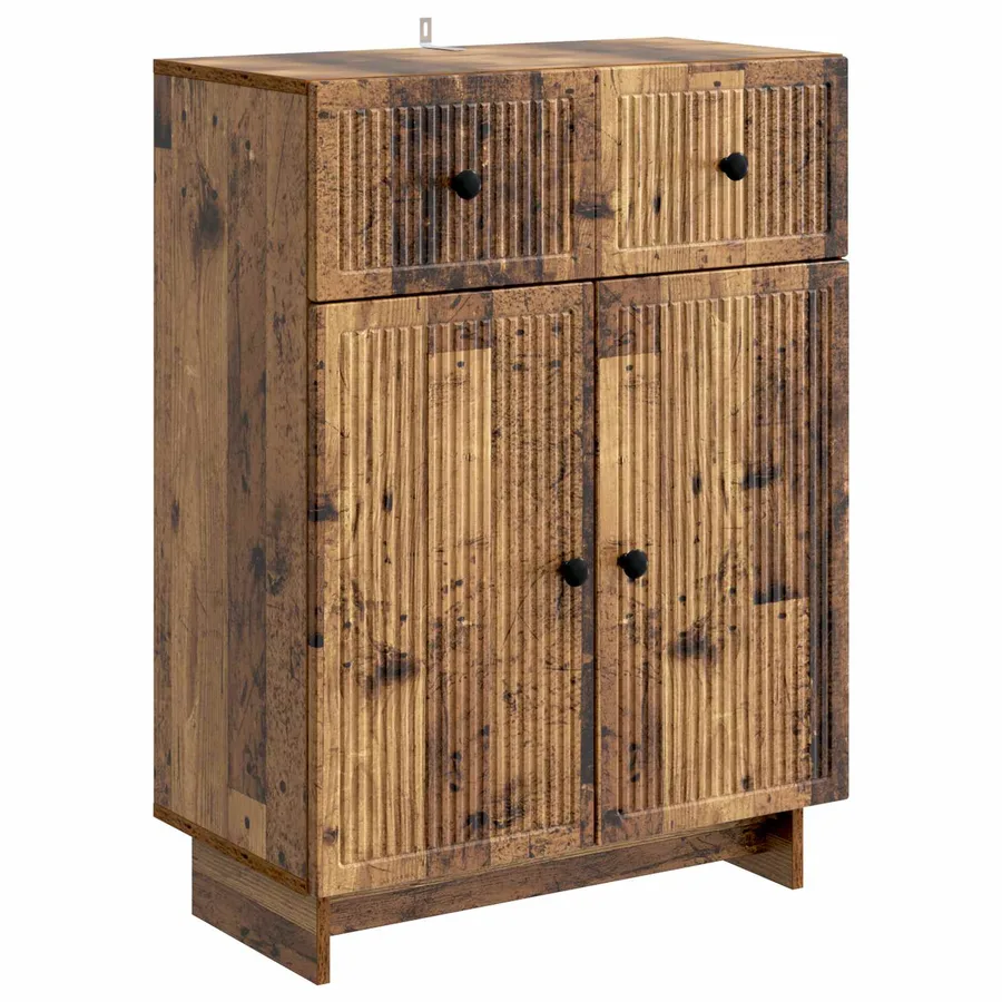 Buffet Bois ancien 66 x 34,5 x 90 cm Bois d'ingénierie - 2
