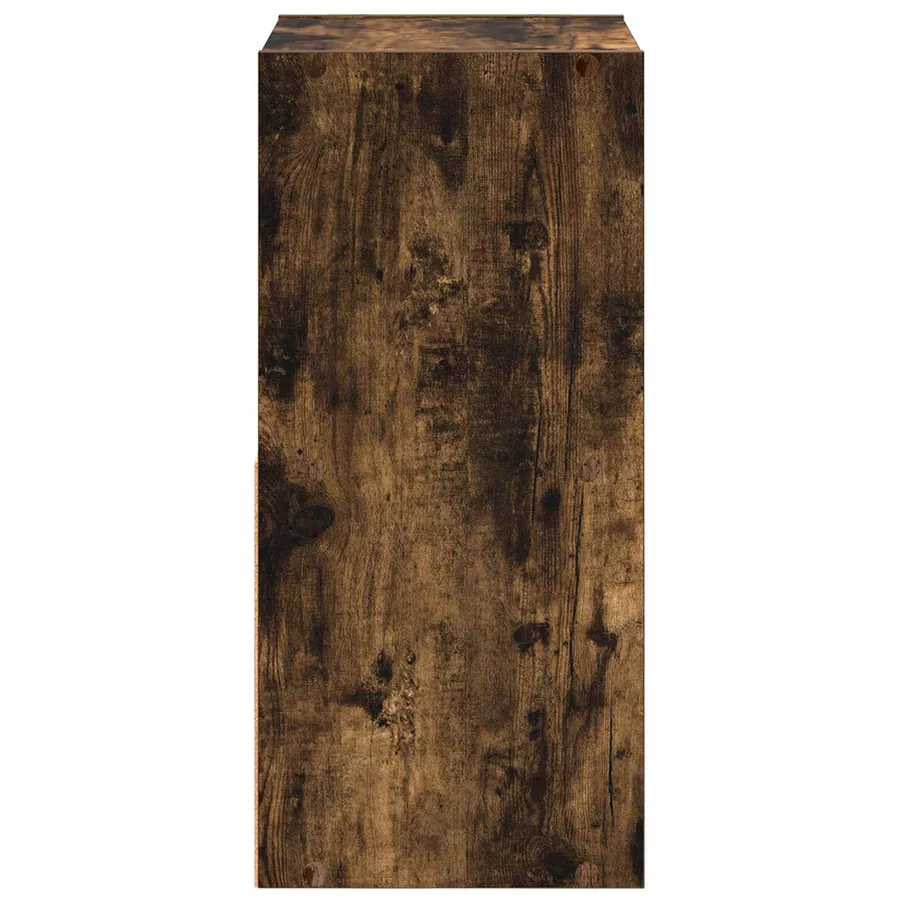 Table de chevet avec tiroir 2 pcs Chêne fumé 35 x 32 x 68,5 cm - 7
