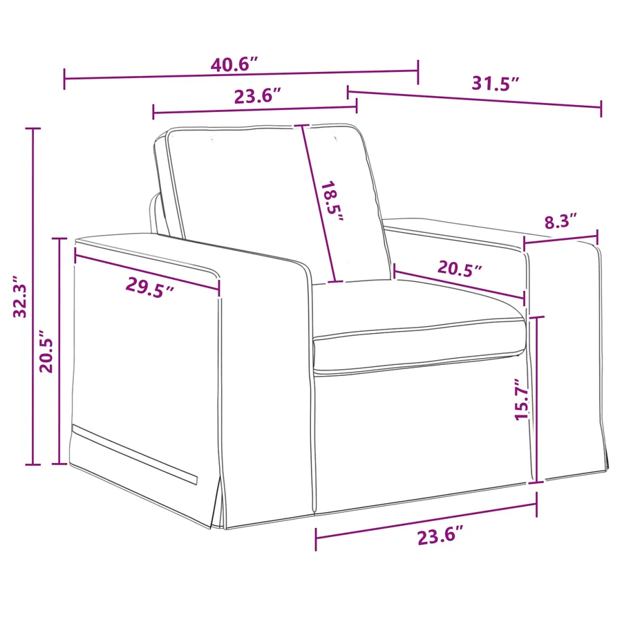 Ensemble de Canapés 2 pcs Gris foncé 222 x 80 x 82 cm tissu - 10