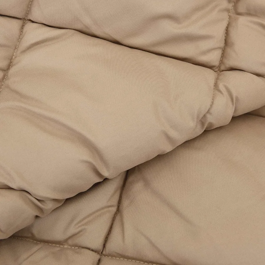 Duvet d'été simple Taupe 220 x 135 cm Microfibre - 7