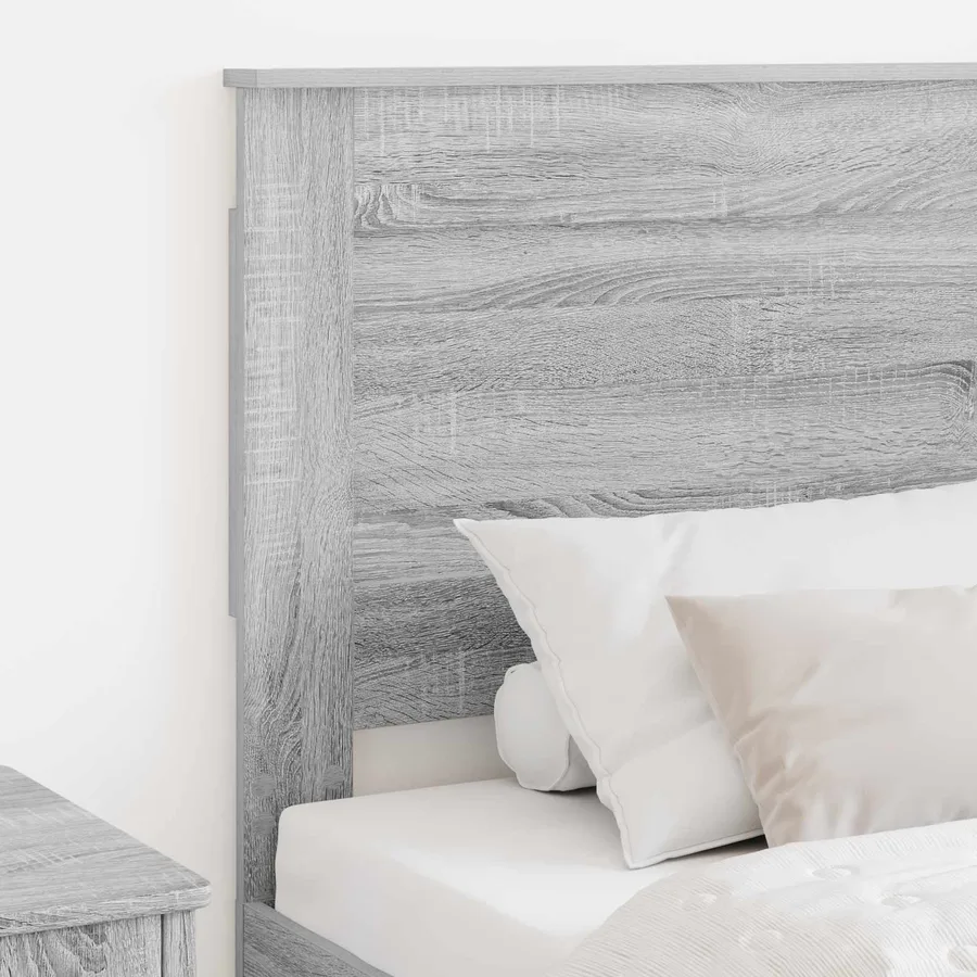 Tête de lit Gris Sonoma 75 cm Bois d'ingénierie - 3