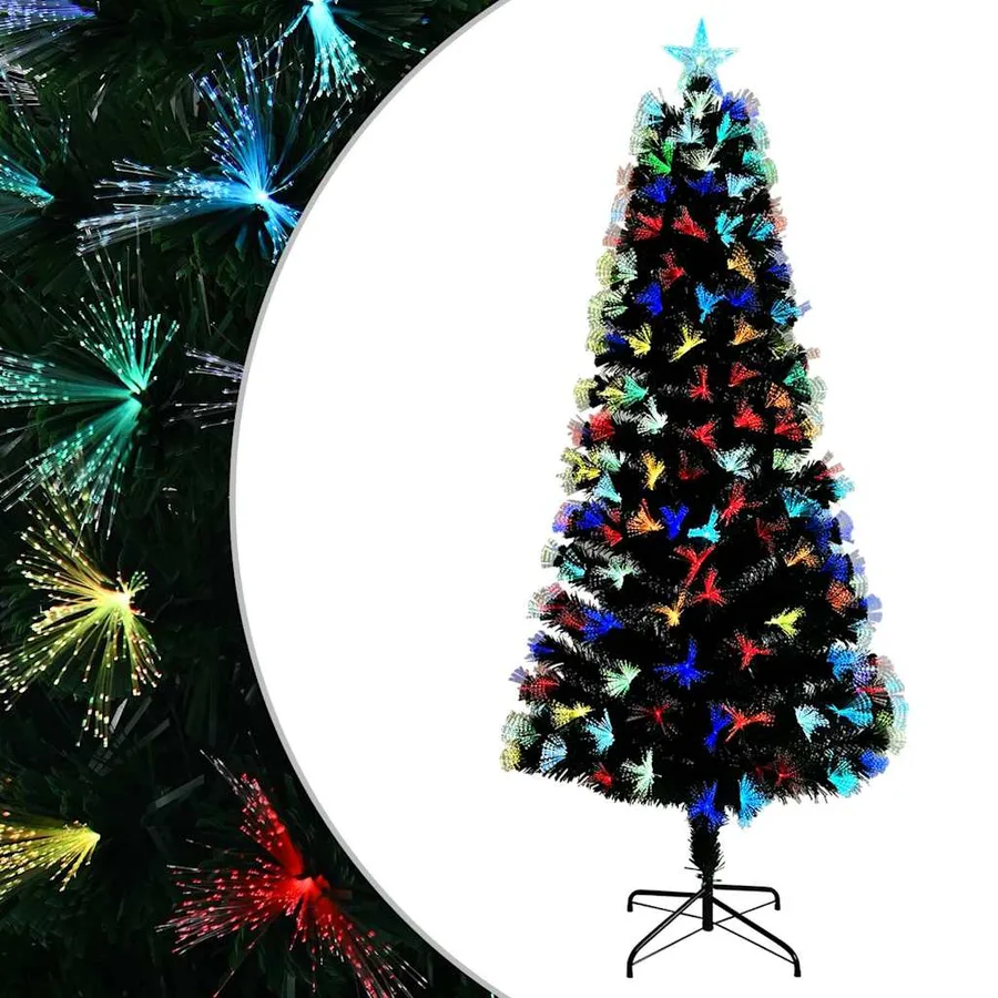 Sapin de Noël artificiel avec 250 LED Vert 210 cm PVC - 2