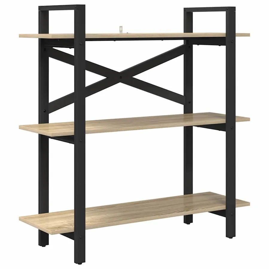 Étagère Chêne Sonoma 100 x 33,5 x 102 cm Bois d'ingénierie - 2