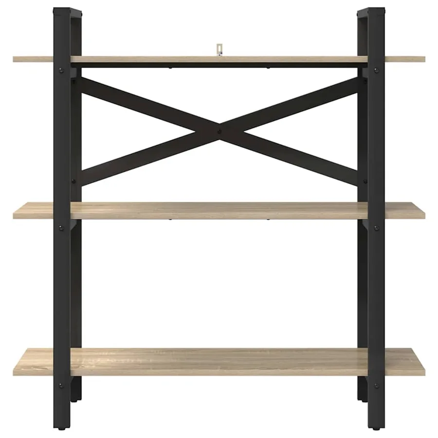 Étagère Chêne Sonoma 100 x 33,5 x 102 cm Bois d'ingénierie - 5