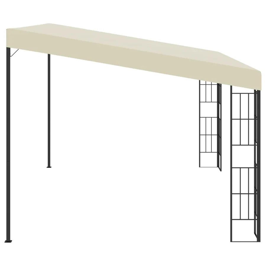 Belvédère mural 3x4 m Crème Tissu - 3