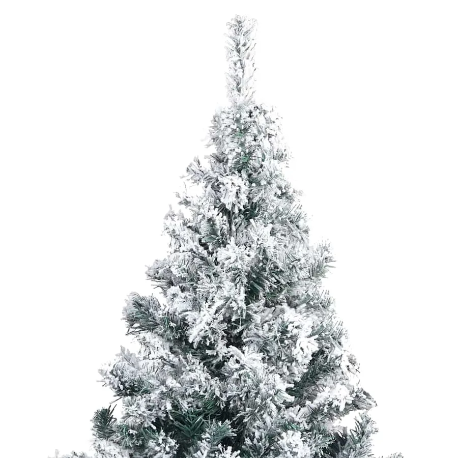 Sapin de Noël artificiel Blanc 180 cm PVC, Acier et Plastique - 11