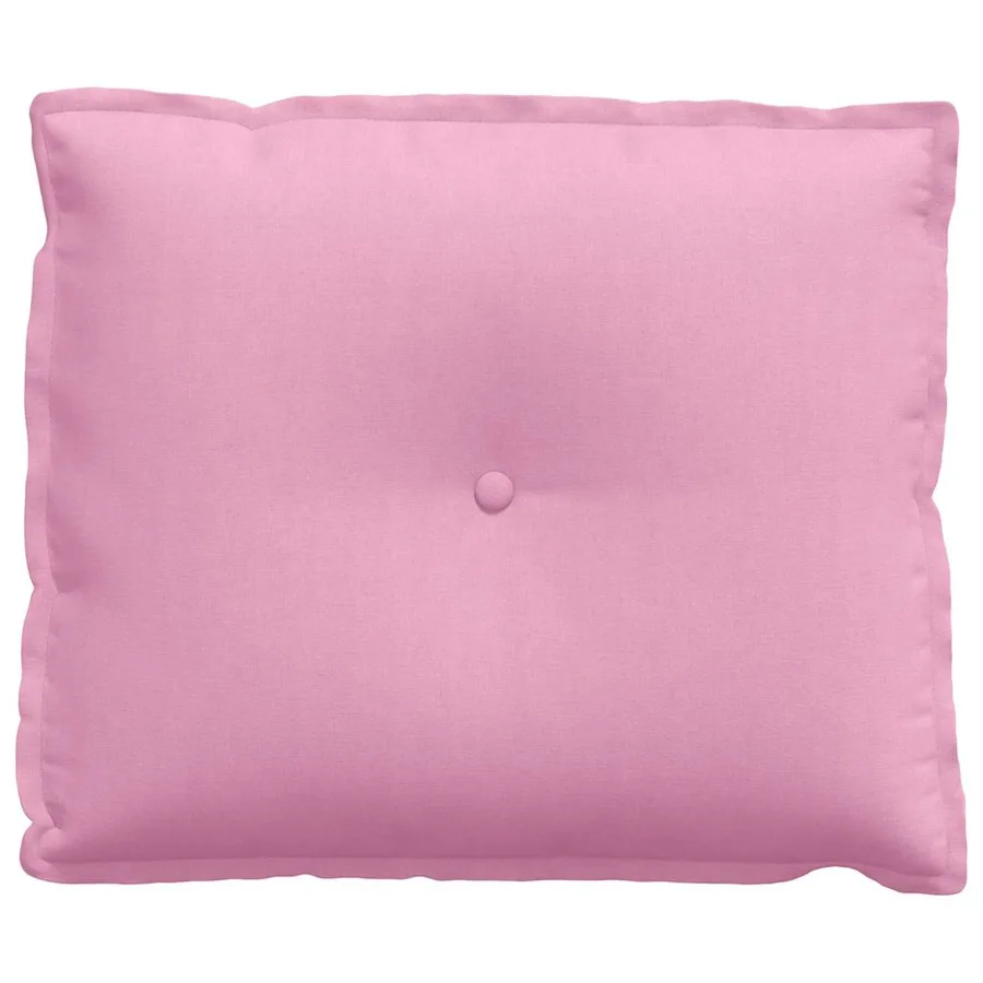 Coussin de Dos Rose 60 x 19 x 50 cm tissu - 5