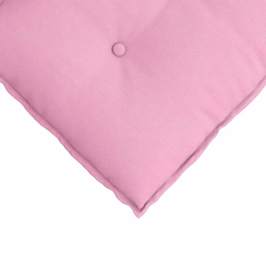 Coussin de Dos Rose 60 x 19 x 50 cm tissu - 7