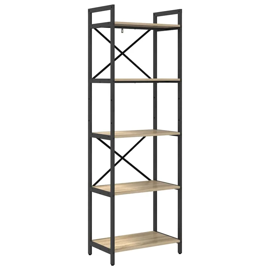 Étagère Chêne Sonoma 56 x 34 x 171 cm Bois d'ingénierie - 2