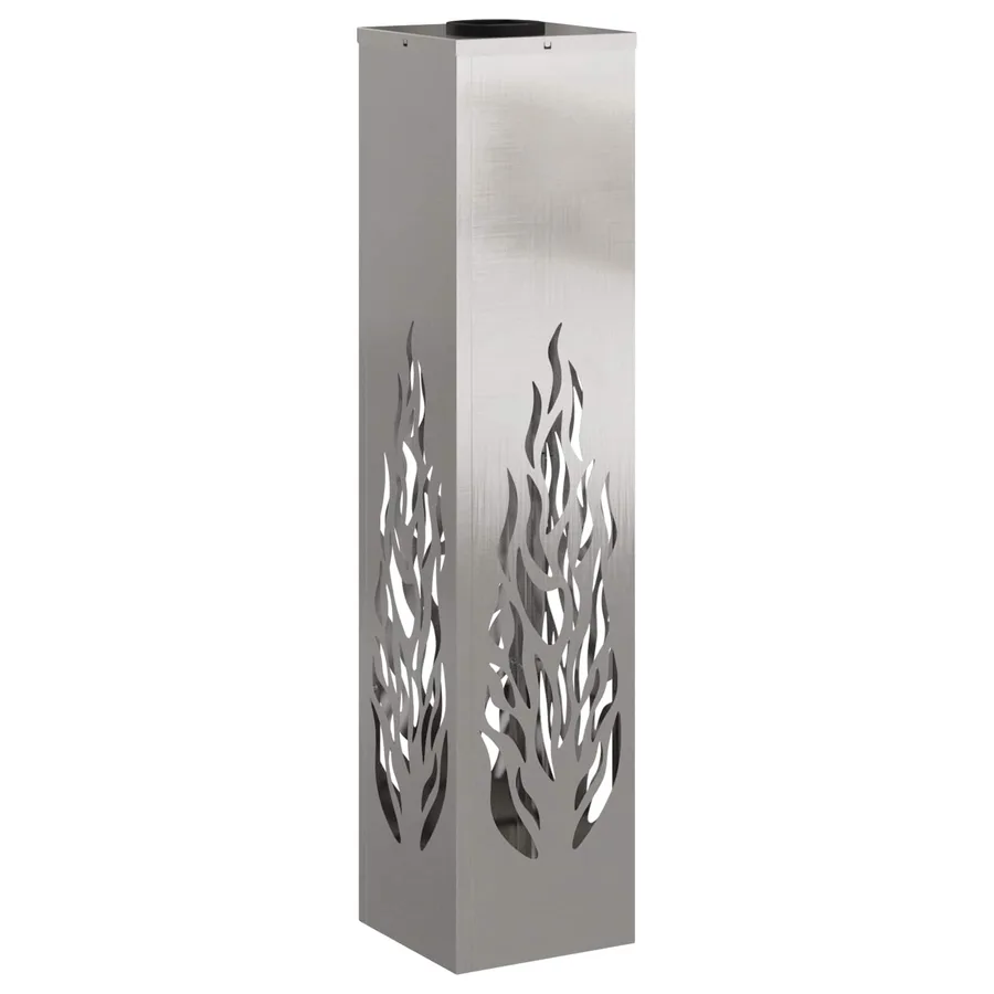 Lumière de chemin LED solaire 2 pcs Blanc chaud 18 x 18 x 80 cm - 4