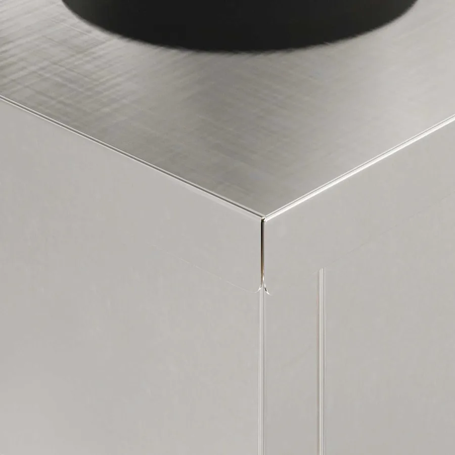 Lumière de chemin LED solaire 2 pcs Blanc chaud 18 x 18 x 80 cm - 8