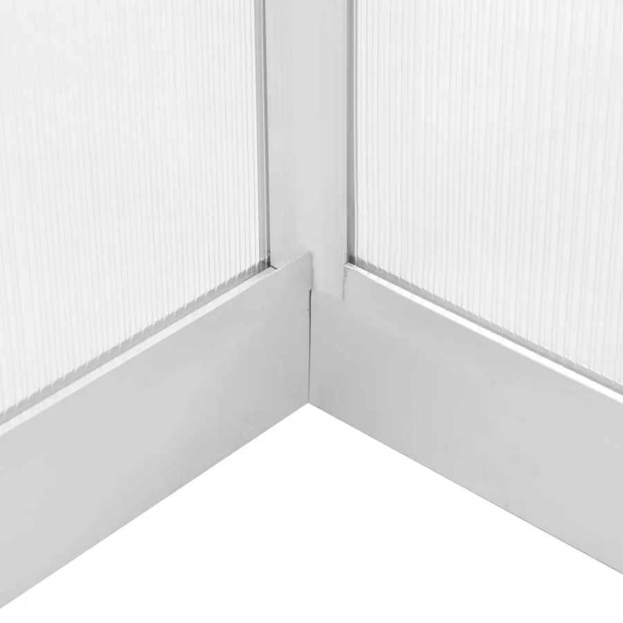 Serre Aluminium 362x190x195 cm 13,41 m³ - 9