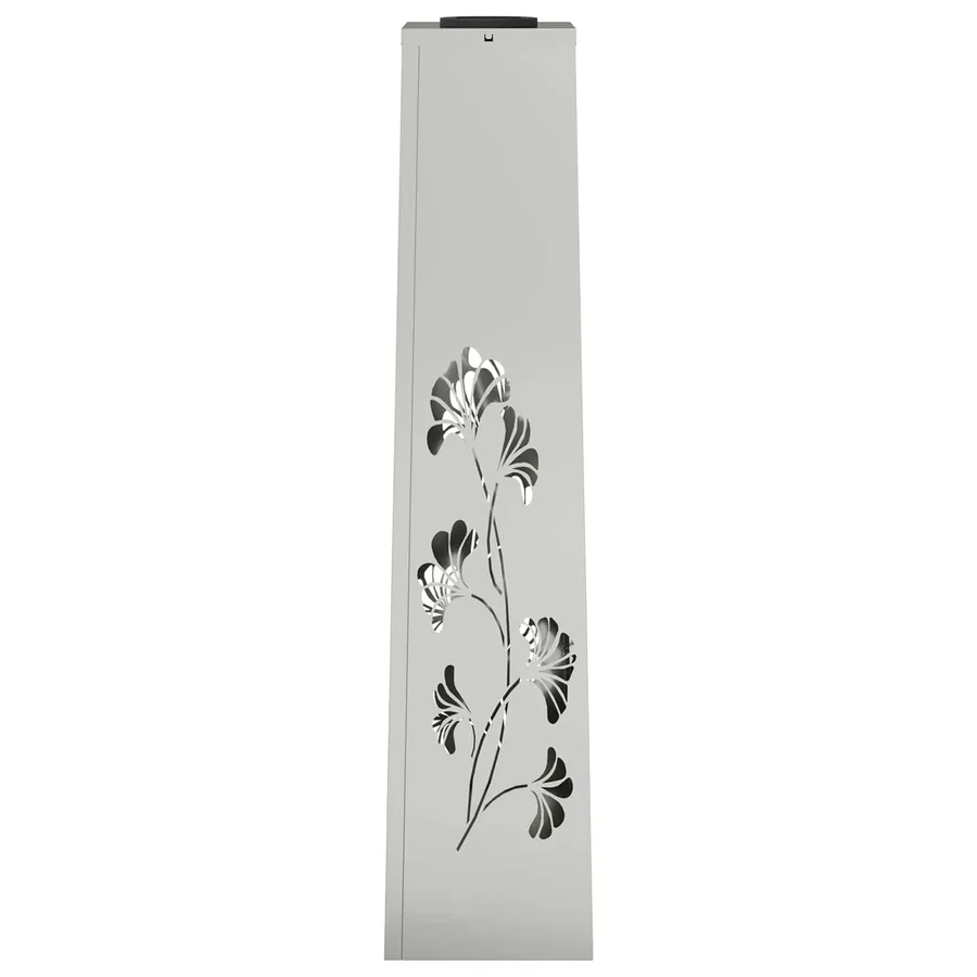 Lumière de chemin LED solaire 2 pcs Blanc chaud 18 x 18 x 80 cm - 6