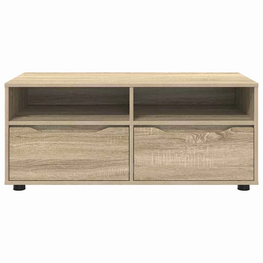 Meuble TV Chêne Sonoma 100 x 48 x 43 cm Bois d'ingénierie - 6