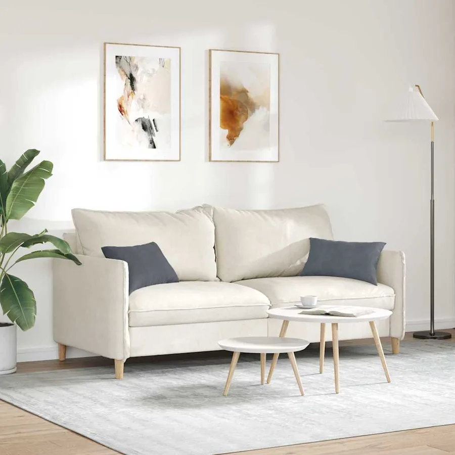 Coussins de canapé 2 pcs Gris foncé 50 x 30 cm - 4