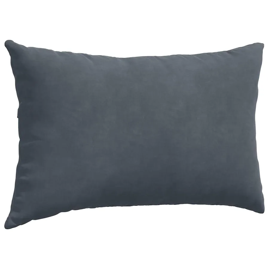 Coussins de canapé 2 pcs Gris foncé 50 x 30 cm - 5