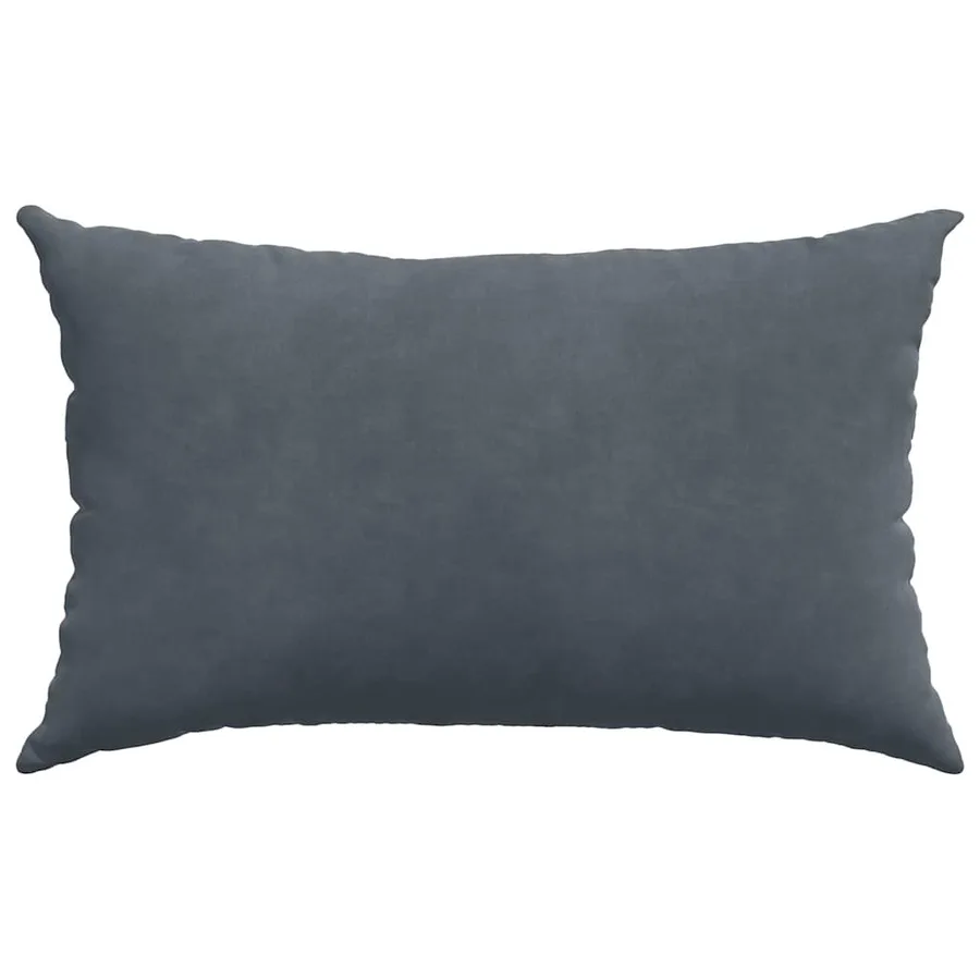 Coussins de canapé 2 pcs Gris foncé 50 x 30 cm - 6