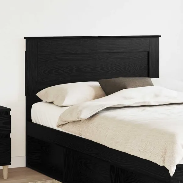 Tête de lit Chêne noir 120 cm Bois d'ingénierie