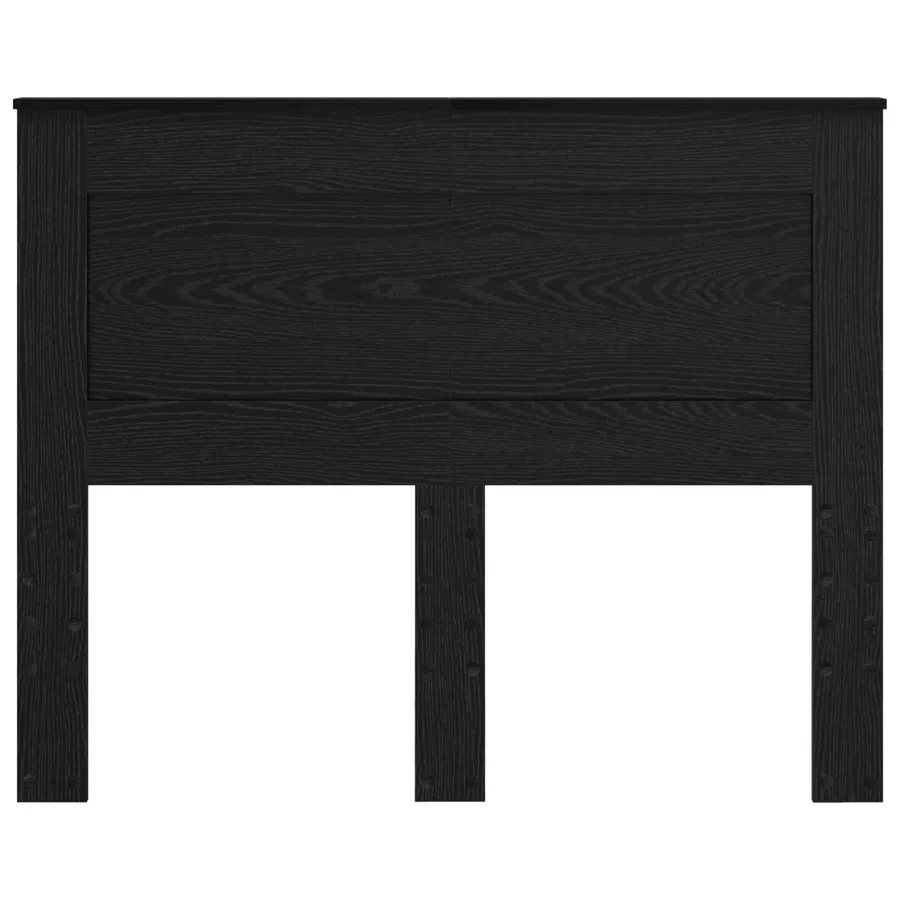 Tête de lit Chêne noir 120 cm Bois d'ingénierie - 4