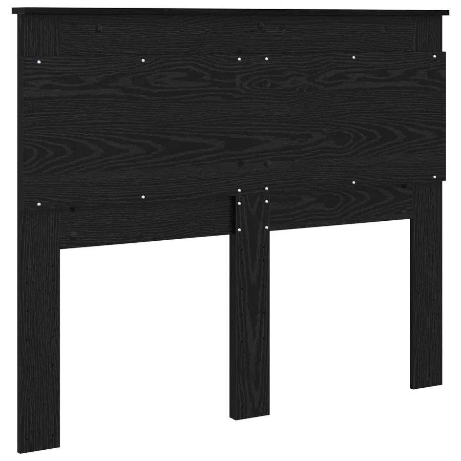 Tête de lit Chêne noir 120 cm Bois d'ingénierie - 6