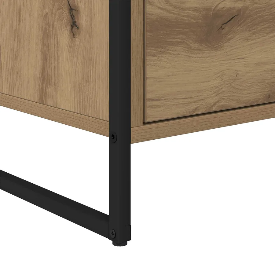 Buffet Chêne artisan 79 x 36 x 75.5 cm Bois d'ingénierie - 8