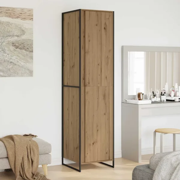 Garde-robe Chêne artisan 50 x 50 x 200 cm Bois d'ingénierie